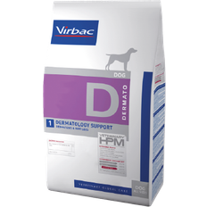 Virbac Nourriture pour chiens Animaux de compagnie Virbac Veterinary HPM Dog Dermatology Support Dog 3 kg