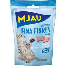 Mjau Katter Husdjur Mjau Doggy Kattgodis fina fisken 30g