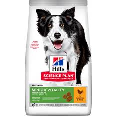 Hill's Plan Adult 7+ Senior Vitality Medium Dry Dog Food with Chicken