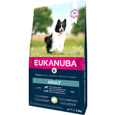 Mascotas Eukanuba Adult Small & Medium Breed Lamb & Rice - Saco De 2.5 kg