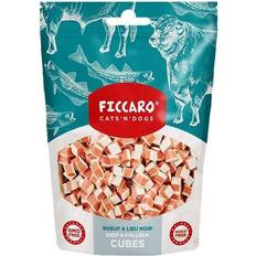 Ficcaro Beef & pollock cubes, 100g