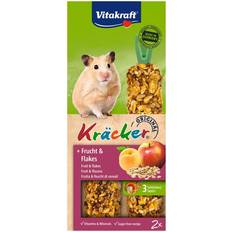 Vitakraft Rongeurs Animaux de compagnie Vitakraft Kräcker Fruits Et Flocons Hamsters P/2