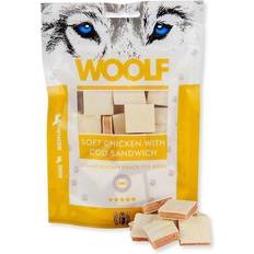 WOOLF 100g SOFT CHICKEN WITH COD SANDWICH