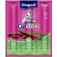 Kattgodis CatStick mini kyckling kattgräs
