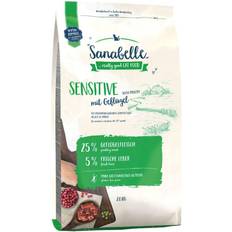 Haustiere Sanabelle Dry Cat Food Economy Packs 2 Sensitive with Poultry 10kg