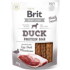 Brit 80 Gr Jerky Snack Protein Bar Pato Para Perros