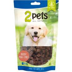 2pets cubes 400g Dogsnack Rabbit Mini Cubes 400