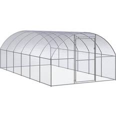 vidaXL Poulailler d'Extérieur 3x6x2 m Acier Galvanisé