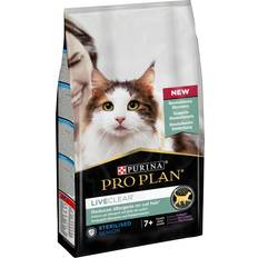 PURINA PRO PLAN Kissa Lemmikit PURINA PRO PLAN Cat Liveclear Sterilised Senior 7+ Turkey Black 1.4 kg