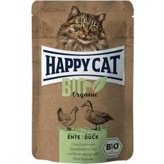 Happy Cat Animali domestici Happy Cat All Meat Bio Organic Chicken & Duck 85g