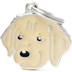 MyFamily Golden Retriever Dog Tag