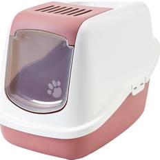 Savic Nestor Cat Litter Box 56x39x38.5cm Ash Rose