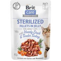 Brit care fillets Brit Care Cat Pouch Fillets in Jelly with Duck&Turkey