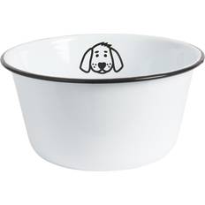 Ib Laursen Hundskål, stor, emalj