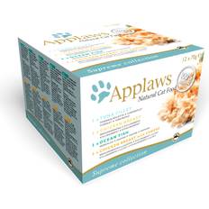 Applaws Chat - Nourriture pour chats Animaux de compagnie Applaws 100% Nourriture Humide Naturelle En Bouillon Pour Chats 12 Boîtes De 70 g