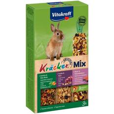 Vitakraft Huisdieren Vitakraft Kräcker Mix Konijn Popcorn Groente Noot