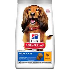 Hills science plan oral care Hill's Science Plan Adult Oral Care Medium Chicken Dog Food 12kg