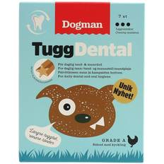 Dogman tugg dental med kyckling Dogman Chew Dental 6 st