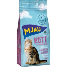 Mjau Katter - Torrfoder Husdjur Mjau Meow Meat Dry Food 7.5kg