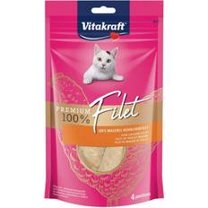 Vitakraft 2x70g kylling Premium Filet Kattesnack