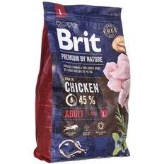 Brit Hundefoder - Tørfoder Kæledyr Brit Premium Nature ADULT L 3kg 3kg