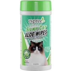 Espree Animali domestici Espree Silky Cat Aloe Wipes, 50 ct