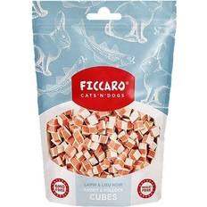 Ficcaro Hunde Kæledyr Ficcaro Rabbit & pollock cubes, 100g