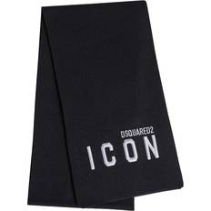 DSquared2 Men's Be Icon Scarf - Black/White