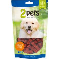 2pets cubes 400g 4pets Dogsnack Chicken Cubes 400g
