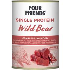 Four friends våtfoder Four Friends Dog Single Protein Wild Boar 0.4kg