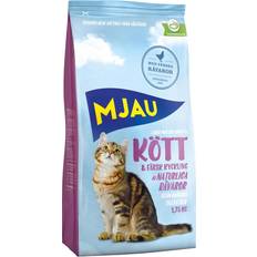 Mjau Katter - Torrfoder Husdjur Mjau Meat Flavor for Cats 1.8kg