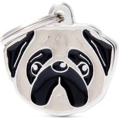 Pug New Fawn Pug Dog Tag