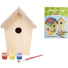 Esschert Design DIY gør-det-selv-fuglehus med maling 14,8