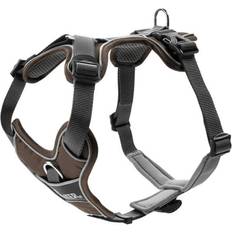 Hunter Pets Hunter Dog Harness Divo Brown/Grey S Chest 45-56cm