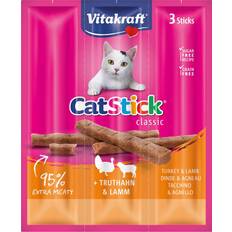 Kattgodis Catsticks kalkon lamm 18g