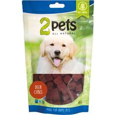 2pets cubes 400g 4pets Dogsnack Deer Cubes 400g