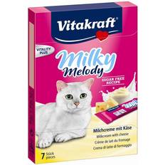 Haustiere Vitakraft Kattgodis Milky Melody ost 7x10g