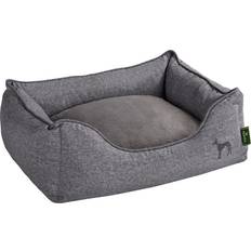 Hunter Camas para perros, Mantas para perros y Alfombrillas refrigerantes Mascotas Hunter 248 kg Boston Cozy Sofá Gris (80 x 60 cm)