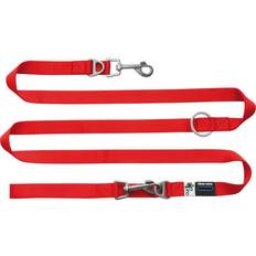 CURLI Adjustable Leash Nylon Red