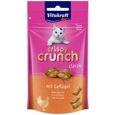 Vitakraft Chat - Nourriture pour chats Animaux de compagnie Vitakraft Crispy Crunch Cųur Poulet Friandise Pour Chat 60 g