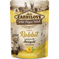 Carnilove Cats Pets Carnilove Cat Pouch Rabbit With Marigold Kitten 85g