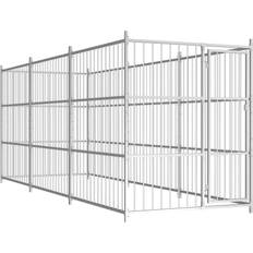 vidaXL Canile Da Esterno 450x150x185 cm Articoli Per Animali