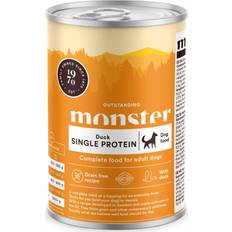 Monster Kæledyr Monster Dog Adult Single Protein Duck, 1 stk.