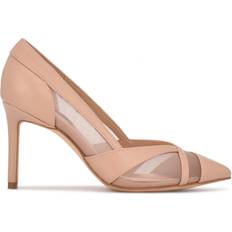 Nine West Textile Heels & Pumps Nine West Evani - Barely Nude Patent