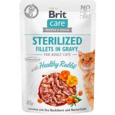 Brit care sterilized Brit Care Cat Pouch Fillets in Gravy Rabbit 85g