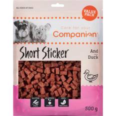 Companion Hunde - Hundefoder Kæledyr Companion Short Duck Sticker, 500g