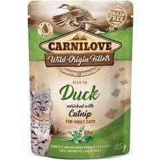 Carnilove Cat Pouch 85g Duck with Catnip