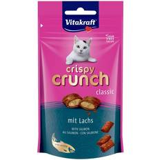 Vitakraft Chat - Nourriture pour chats Animaux de compagnie Vitakraft Crispy Crunch Coeur Saumon 60 g