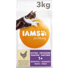 IAMS Kissa - Kuivaruoka Lemmikit IAMS Cat Vitality Kitten & Junior Chicken