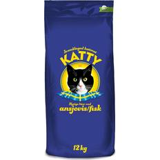 Katty nyttiga bitar 12kg DOGGY Katty Kattmat Nyttiga Bitar Ansjovis 12kg